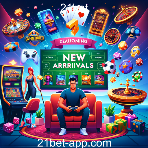 Descubra as Novidades dos Jogos em 21bet